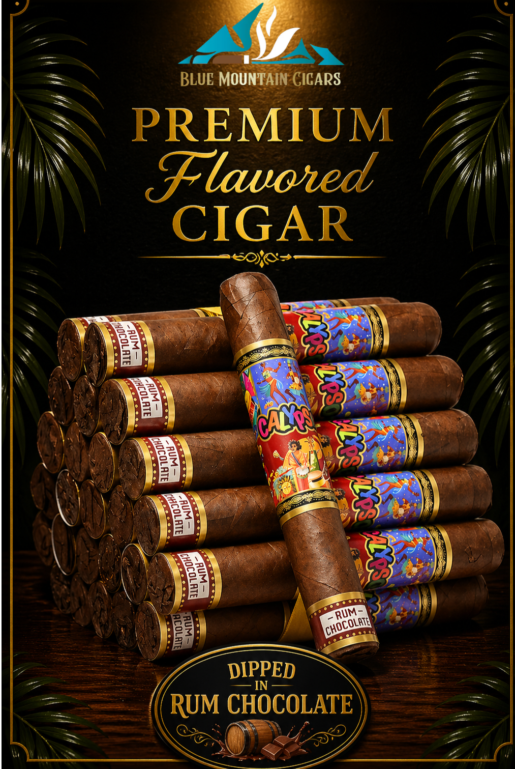 Calypso Dipped in Genuine Rum Chocolate
