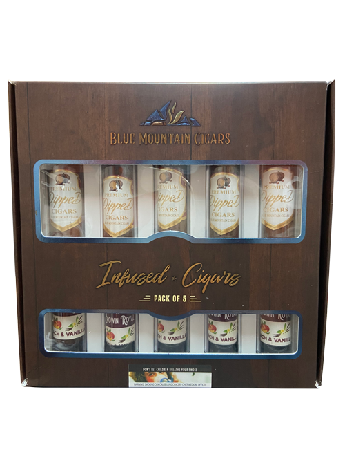 BMC Dipped in Genuine Crown Royal Whisky Peach & Vanilla Box